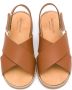 BabyWalker cross strap sandals Brown - Thumbnail 3