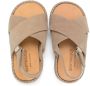 BabyWalker crossover-strap suede sandals Neutrals - Thumbnail 3