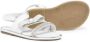BabyWalker crystal-embellished leather sandals White - Thumbnail 2