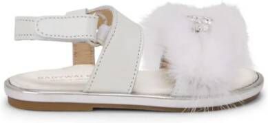 BabyWalker crystal-embellished sandals White