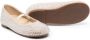 BabyWalker crystal-embellished suede ballerina shoes Neutrals - Thumbnail 2