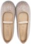 BabyWalker crystal-embellished suede ballerina shoes Neutrals - Thumbnail 3