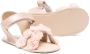 BabyWalker floral-appliqué leather sandals Pink - Thumbnail 2