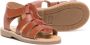 BabyWalker leather Gladiator sandals Brown - Thumbnail 2