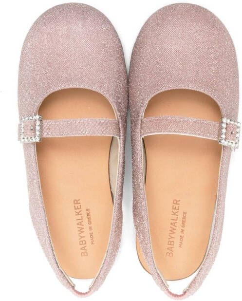 BabyWalker Mary-Jane ballerina shoes Pink