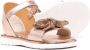 BabyWalker open-toe leather sandals Gold - Thumbnail 2