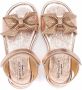 BabyWalker open-toe leather sandals Gold - Thumbnail 3