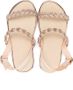 BabyWalker rhinestone-embellished leather sandals Neutrals - Thumbnail 3