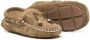 BabyWalker round-toe suede moccasins Brown - Thumbnail 2