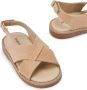 BabyWalker suede touch-strap sandals Brown - Thumbnail 4