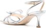 Badgley Mischka Loyalty 60mm leather sandals Silver - Thumbnail 3