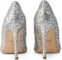Badgley Mischka pointed-toe glitter pumps Silver - Thumbnail 3