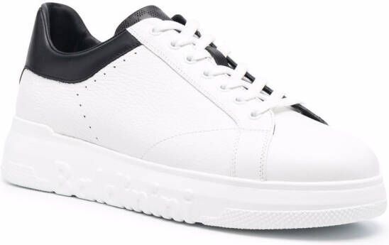 Baldinini Blubber low-top leather sneakers White