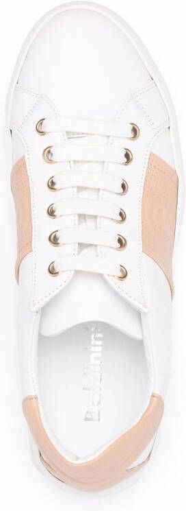 Baldinini colour-block leather sneakers White