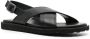 Baldinini cross-strap leather sandals Black - Thumbnail 2