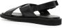 Baldinini cross-strap leather sandals Black - Thumbnail 3