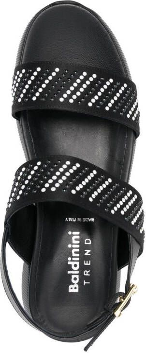 Baldinini crystal-embellished detail sandals Black