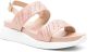 Baldinini crystal-embellished sling-back strap sandals Pink - Thumbnail 2