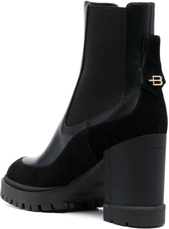 Baldinini elasticated side-panel boots Black