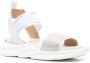 Baldinini embellished strap sandals White - Thumbnail 2