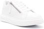 Baldinini embossed-logo lace-up sneakers White - Thumbnail 2