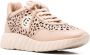 Baldinini laser-cut embellished low-top sneakers Pink - Thumbnail 2