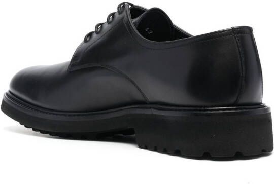 Baldinini leather derby shoe Black
