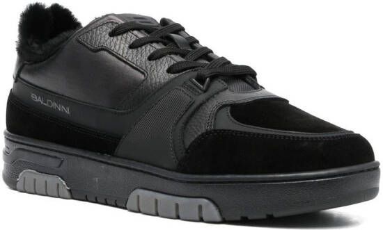 Baldinini low-top lace-up sneakers Black