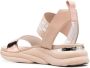 Baldinini rose-gold strap sandals Pink - Thumbnail 3