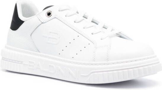 Baldinini two-tone low-top sneakers White