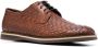 Baldinini woven leather Derby shoes Brown - Thumbnail 2