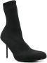 Balenciaga 100mm knitted ankle boots Black - Thumbnail 2