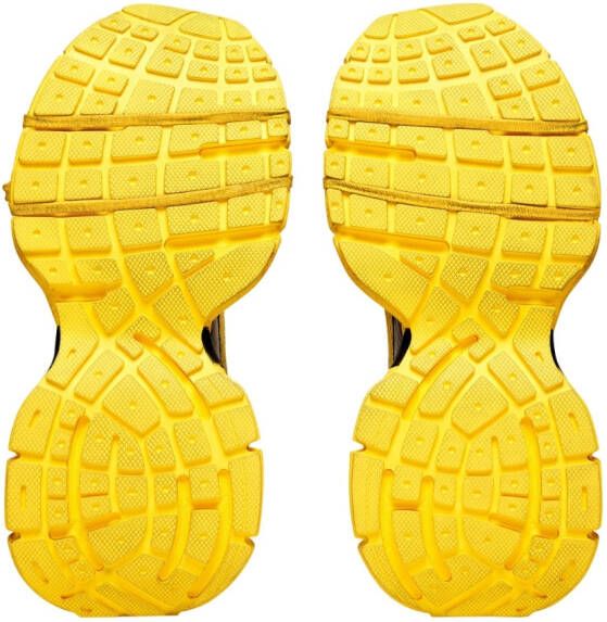 Balenciaga 3XL mesh-panel sneakers Yellow