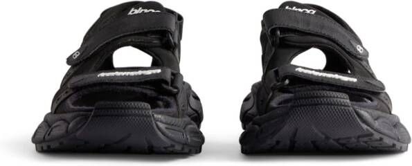 Balenciaga 3XL logo-appliqué sandals Black