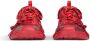 Balenciaga 3XL mesh-panel sneakers Red - Thumbnail 4