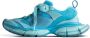 Balenciaga 3XL panelled low-top sneakers Blue - Thumbnail 4