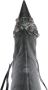 Balenciaga 90mm Cagole leather boots Grey - Thumbnail 4