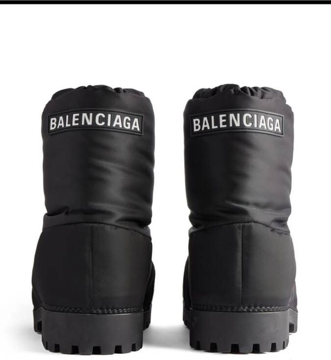 Balenciaga Alaska Low snow boots Black