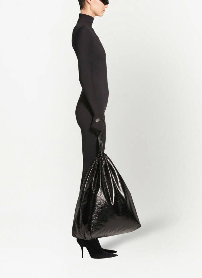 Balenciaga bodycon long-sleeve bodysuit Black