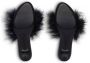 Balenciaga Boudoir 70mm feather mules Black - Thumbnail 5