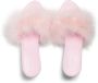 Balenciaga Boudoir 70mm feather mules Pink - Thumbnail 4