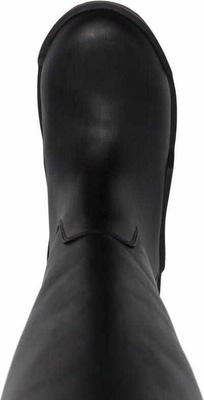 Balenciaga Bulldozer leather boots Black