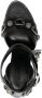 Balenciaga Cagole 110mm leather sandals Black - Thumbnail 4