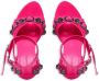 Balenciaga Cagole 110mm stiletto sandals Pink - Thumbnail 4