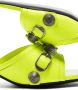 Balenciaga Cagole 50mm sandals Green - Thumbnail 4