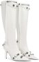 Balenciaga Cagole 90mm knee-high boots White - Thumbnail 2