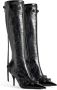 Balenciaga Cagole 90mm leather boots Black - Thumbnail 2
