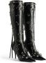 Balenciaga Cagole 90mm pointed-toe boots Black - Thumbnail 2