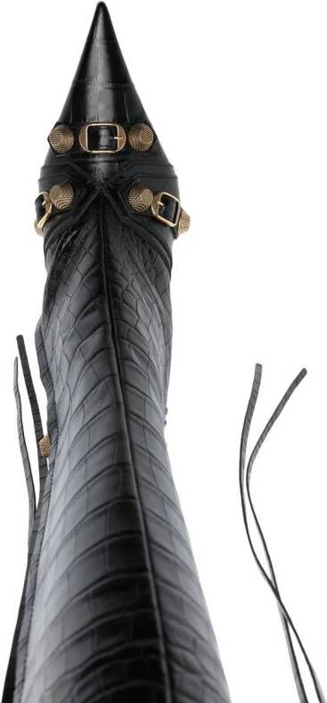Balenciaga Cagole 90mm pointed-toe boots Black