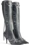 Balenciaga Cagole 90mm studded leather boots Black - Thumbnail 2